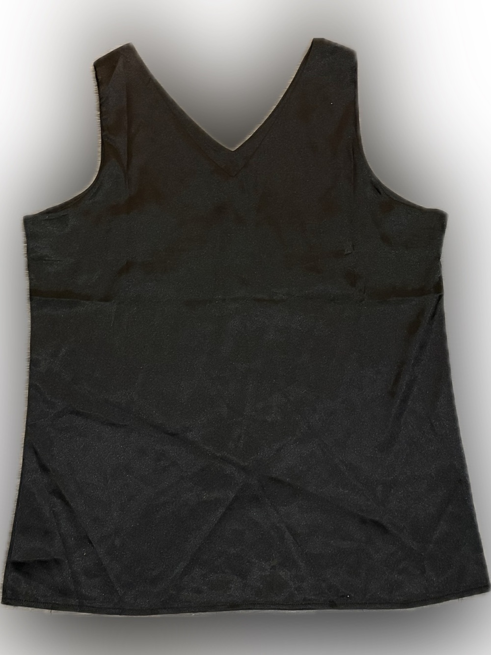 5 for $25 NWOT Shiny Classic Black V-Neck Tank Top